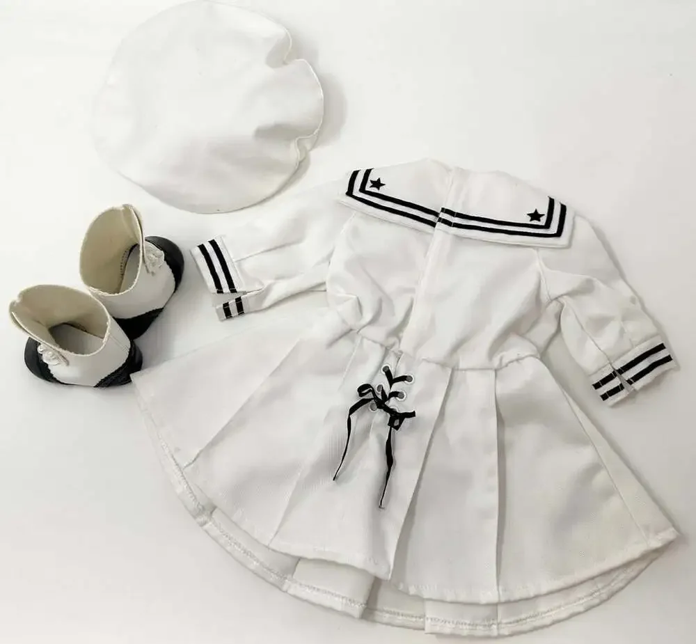 Samantha Sailor Outfit : Hat Dress Shoes Boots by Pleasant Company American Girl